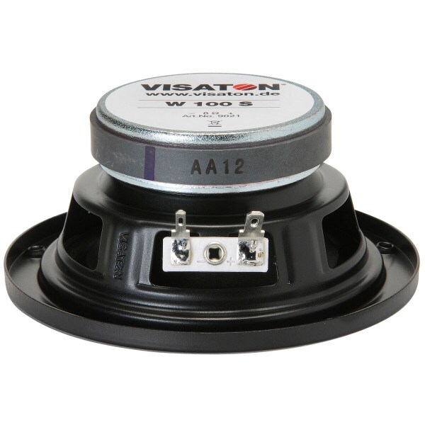 Main product image for Visaton W100S-8 4" Woofer with Treated Paper Co 292-560